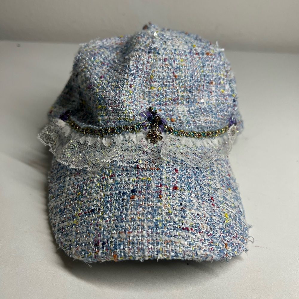 Nicole Marciano Fashion Bohemian Hat one Size Lace Design
